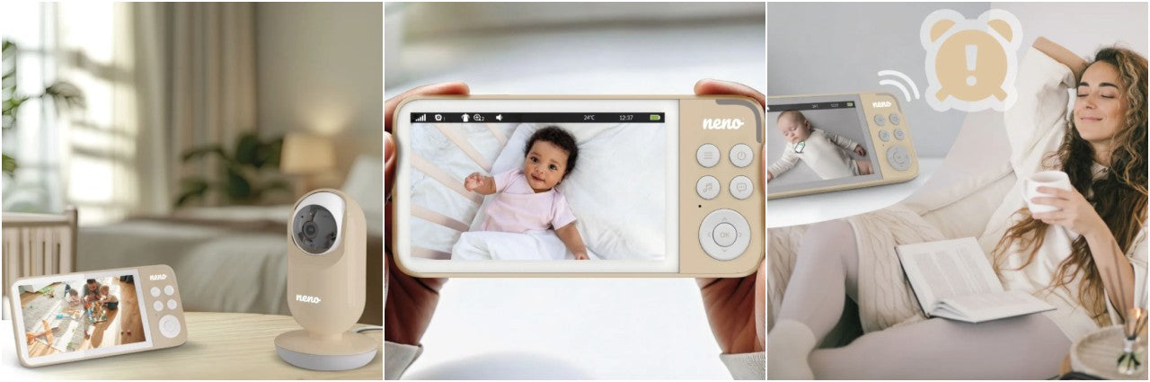 NENO VEDO BLUE Wireless Baby monitor s kamerom