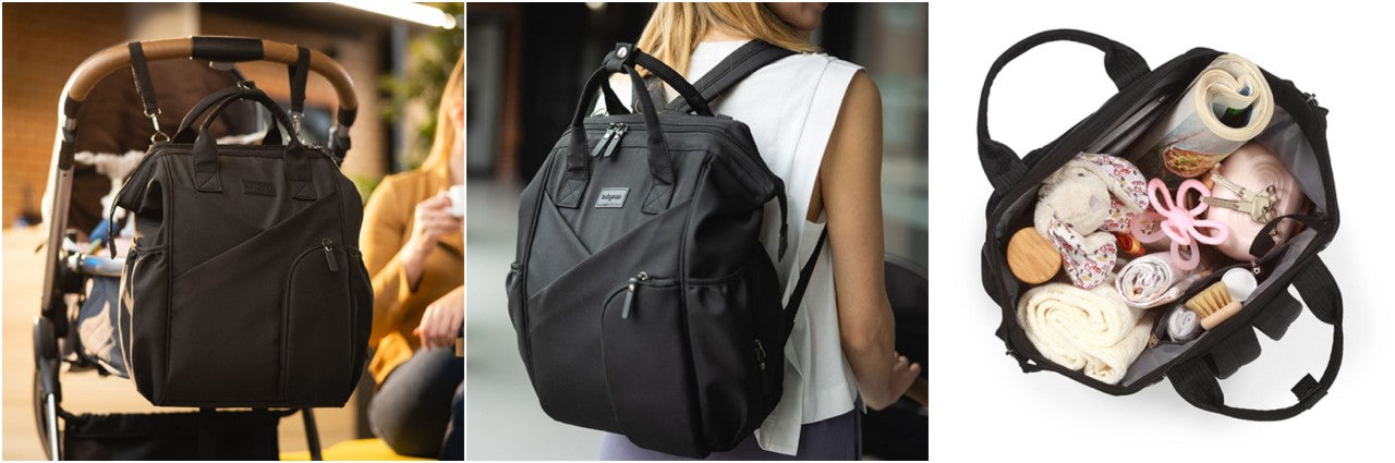 BabyOno Modern style ruksak, Black