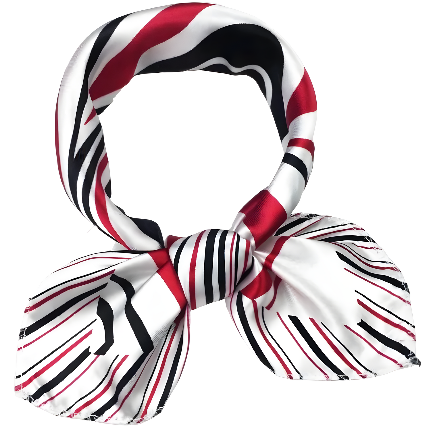 Šal PE-33948 - Crna / Crvena KP33948