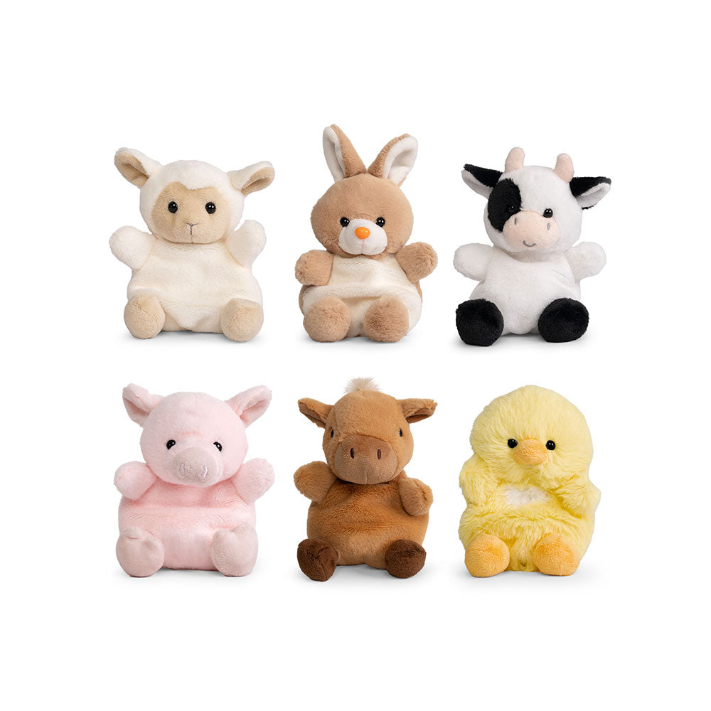 Pliš Animal Snugglie Farm – životinjice za djecu Krava