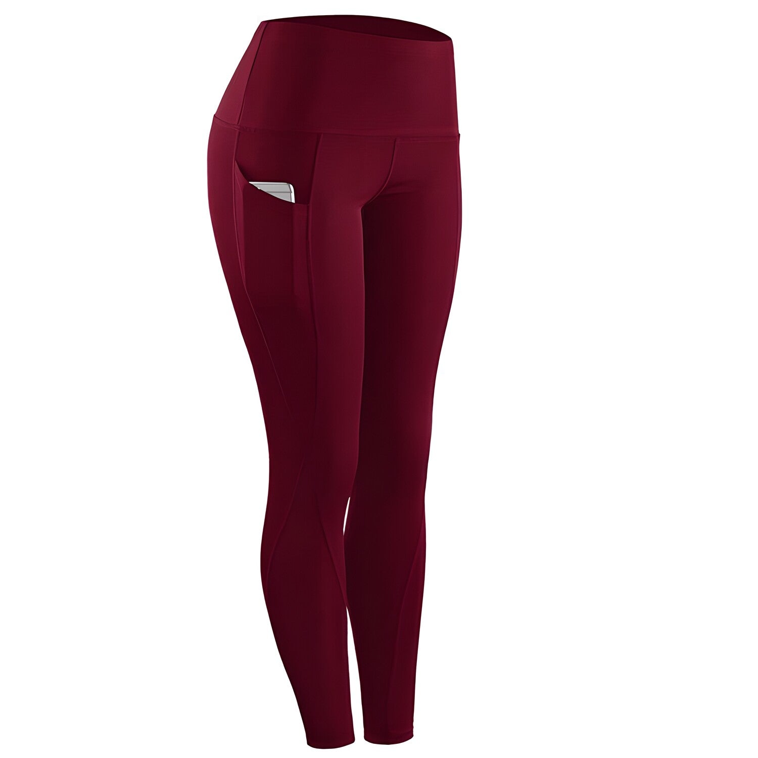 Ženske Tajice PO-15688 - Bordo / XL KP15688