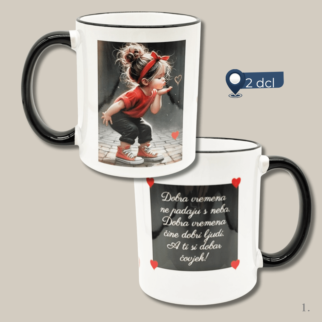 Unikátní hrnek se vzkazem – motivační design a možnost personalizace