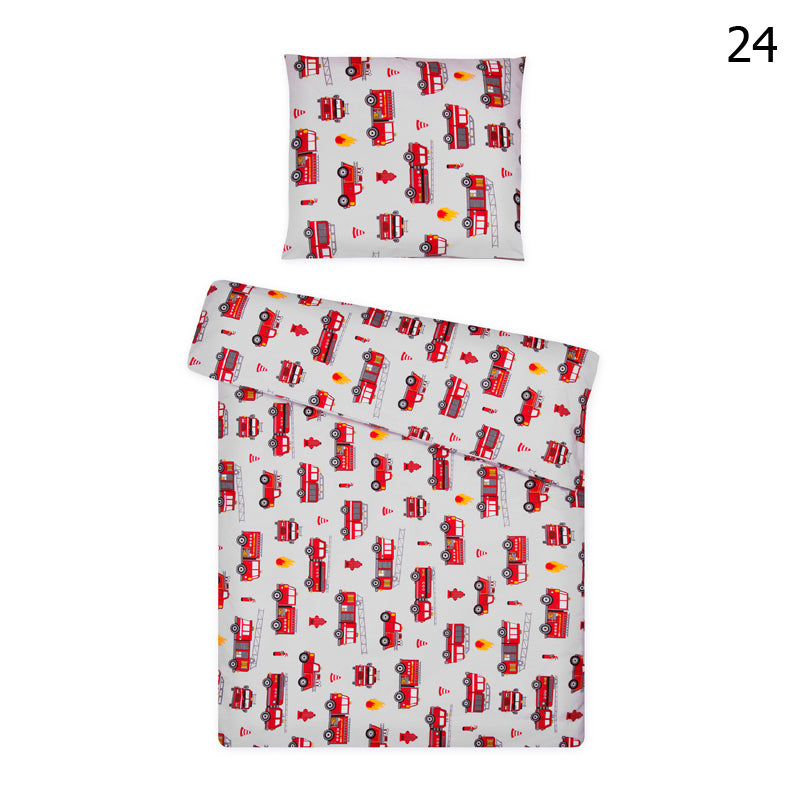 Posteljina set 2 elementa za krevet 160x80 cm uzorak-32