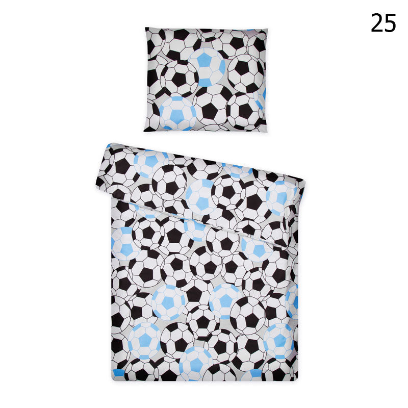 Posteljina set 2 elementa za krevet 160x80 cm uzorak-32