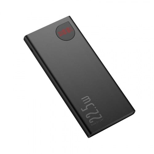 POWERBANK BASEUS ADAMAN 10000MAH METAL QC 3.0 PD HUAWEI SCP 22,5W CRNI