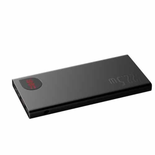 POWERBANK BASEUS ADAMAN 10000MAH METAL QC 3.0 PD HUAWEI SCP 22,5W CRNI