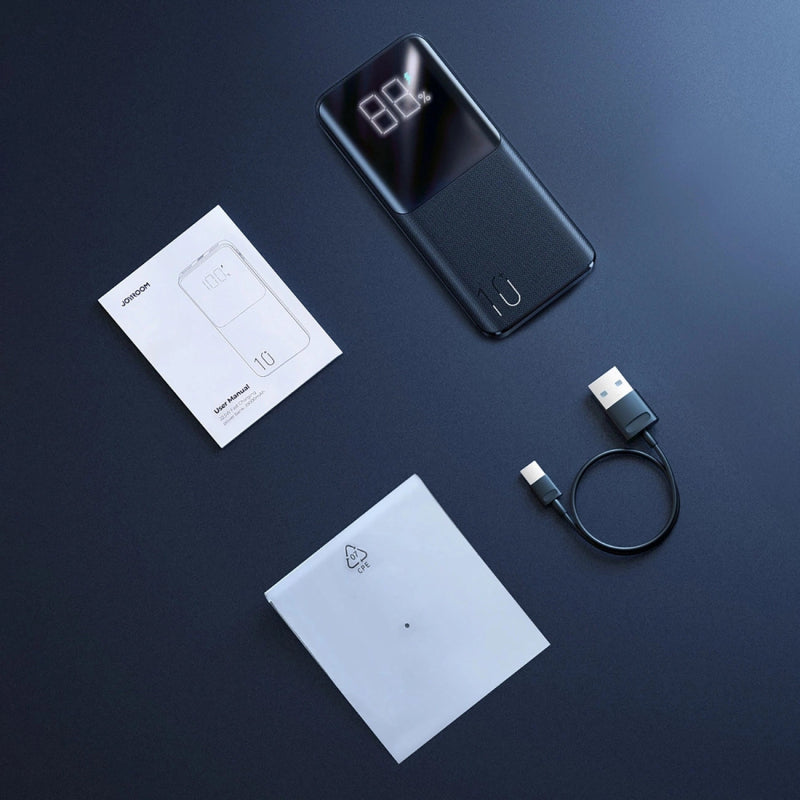 Powerbank Joyroom JR-QP191 10000mAh 22.5W QC + PD černý
