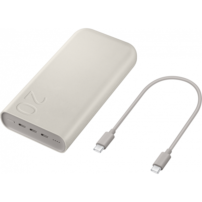 Powerbank Samsung 20000mAh 45W PD bež EB-P4520XUEGEU