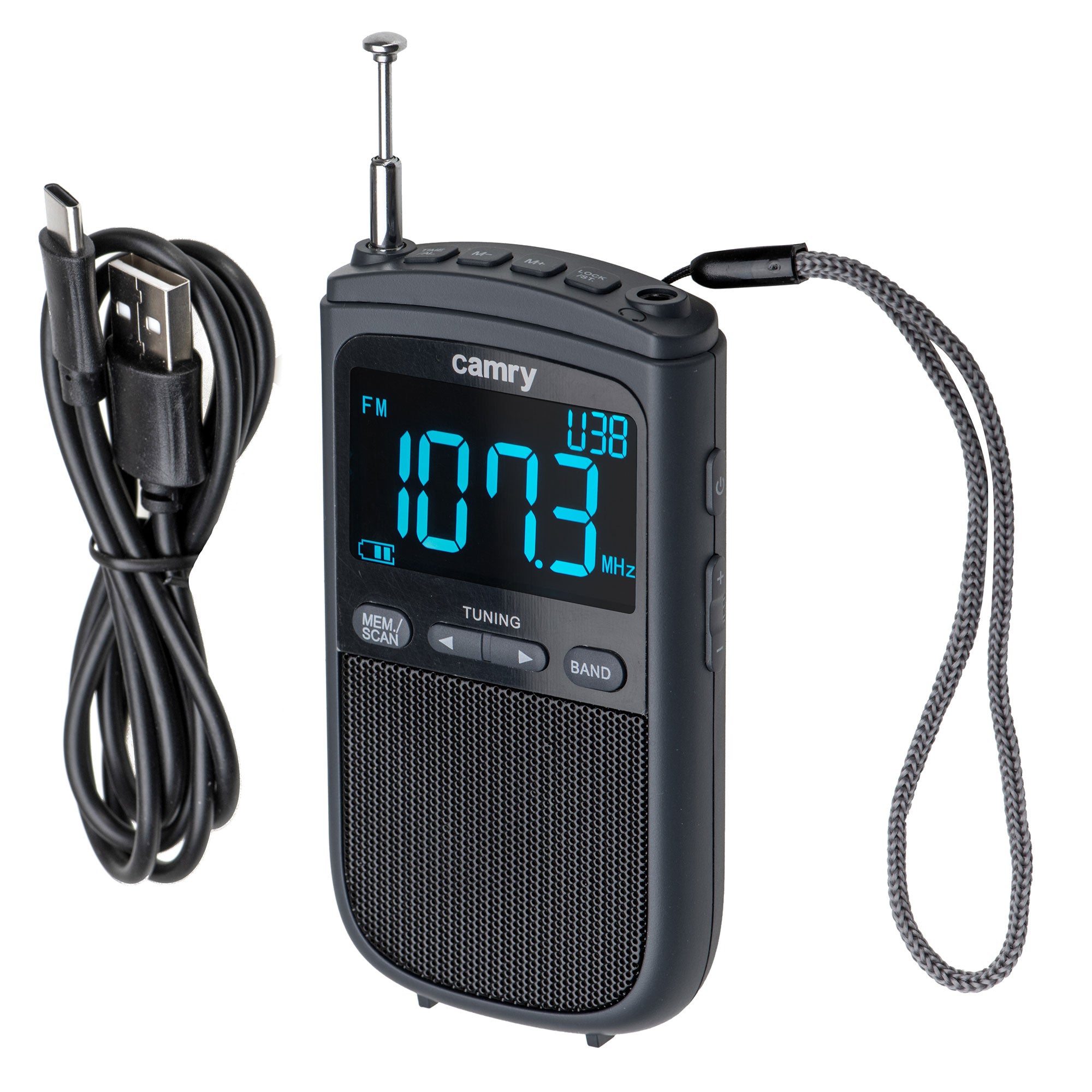 Přenosné mini rádio USB Camry CR1905
