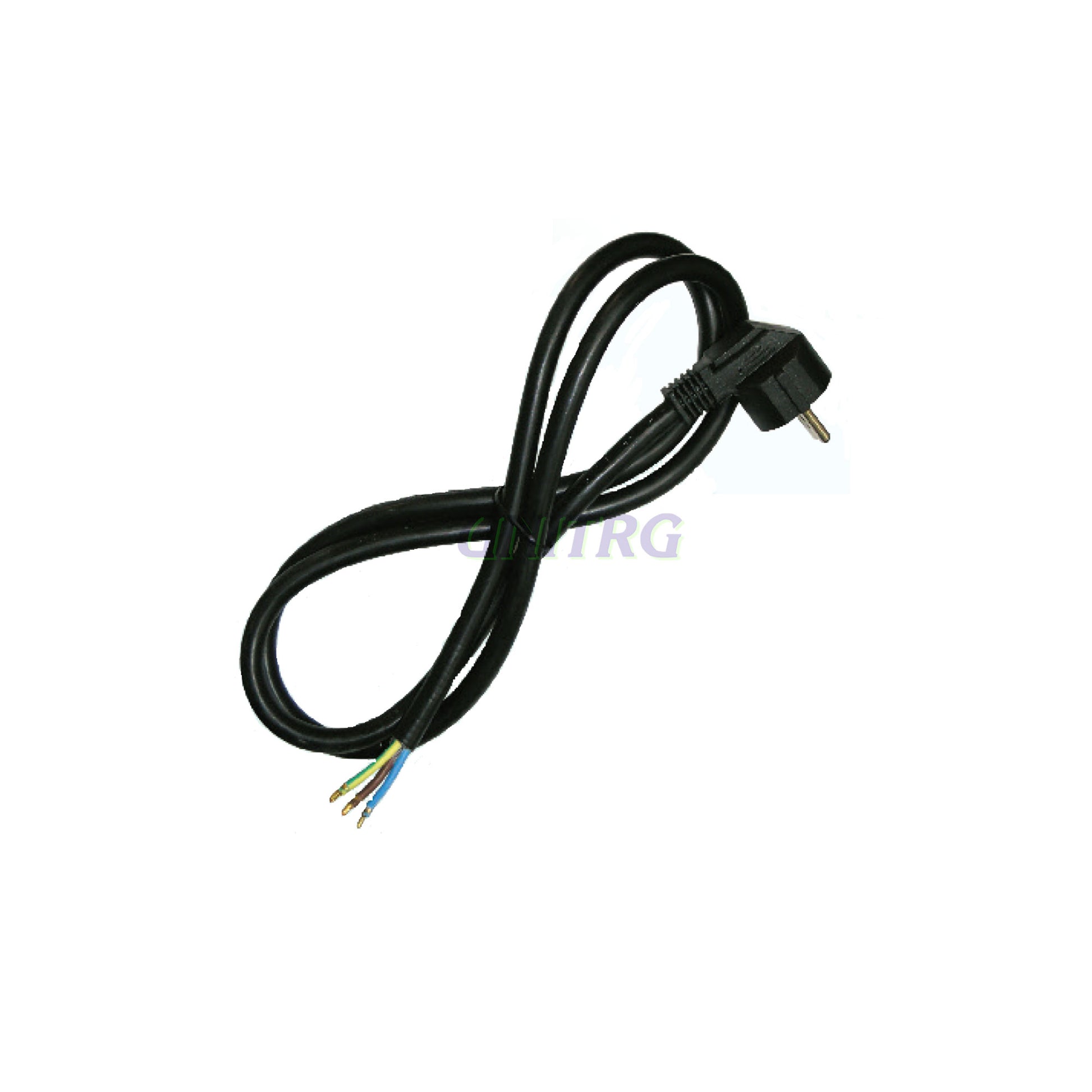 Kabel priključni H05VV-F 3x2,5mm 1,5met crni