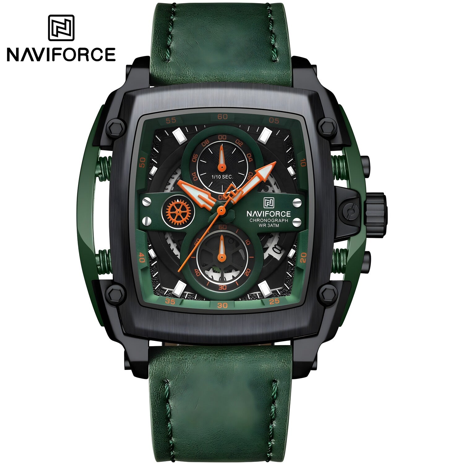 Sat NAVIFORCE TU-38598 - Zelena / Crna KP38598