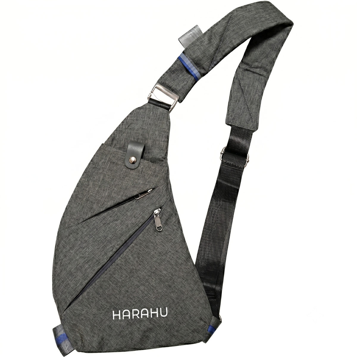 Muška Crossbody Torba HARAHU Flow - Siva