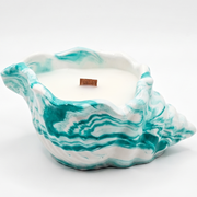 Svijeća Vlnka - Bijela / Zelena / Limeta, Mango KP41122