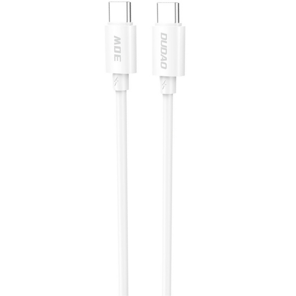 Kabel za punjenje Dudao L4C USB - C / USB - C 60W 1,2m - Bijela KP41380