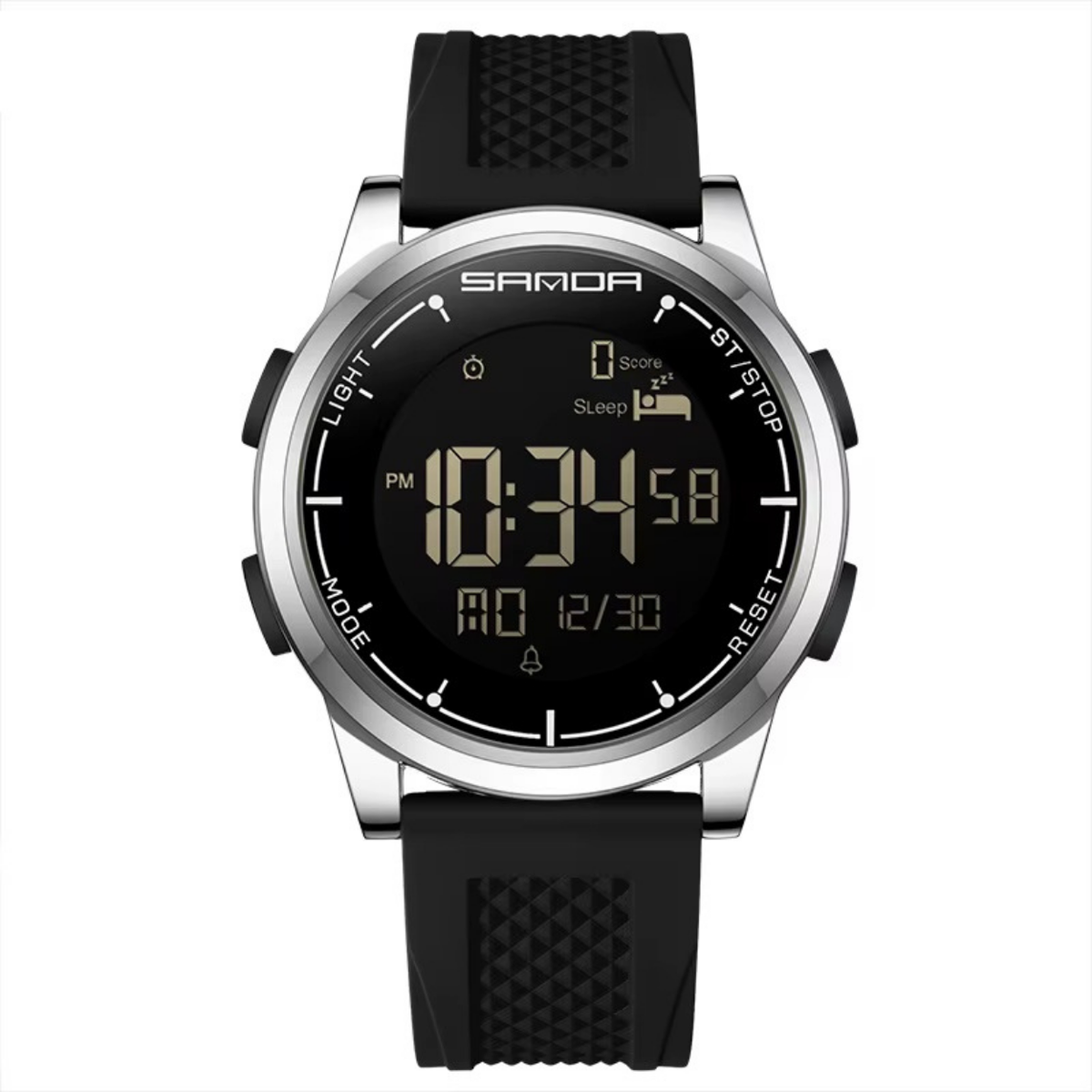 Muški sat SANDA FU-41859 - Srebrna / Crna KP41859