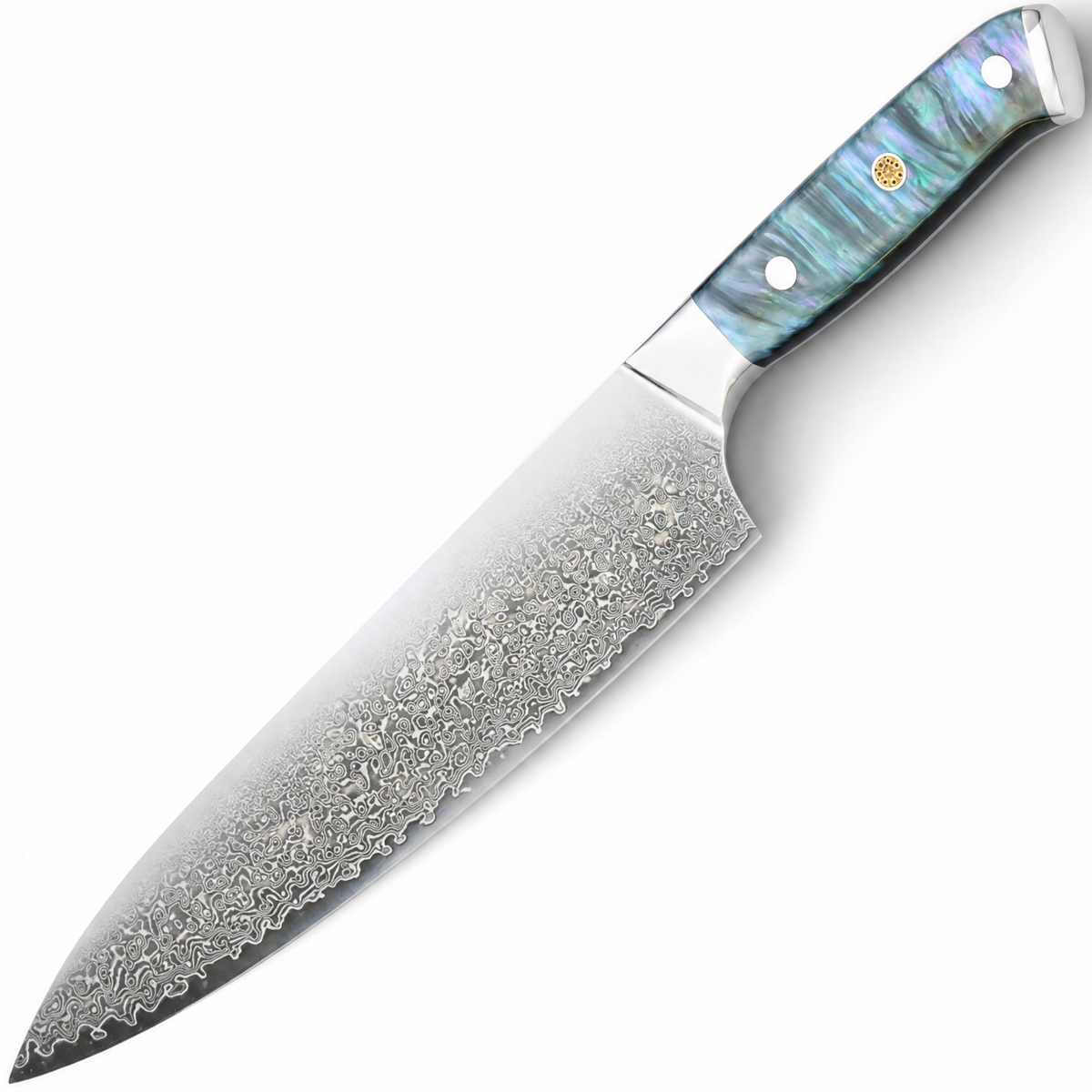 Damaščanski kuhinjski nož ZI-42073 - Chef / Višebojni KP42073
