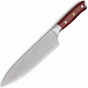 Damaščanski kuhinjski nož ZI-42075 - Chef / Crvena KP42075