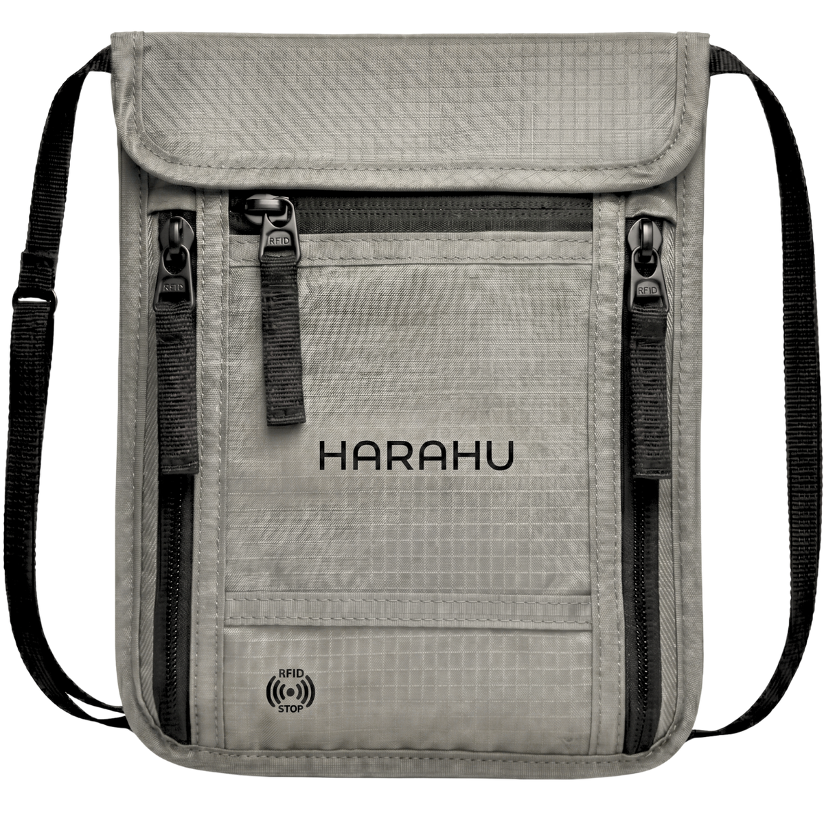 Muška Crossbody Torba s RFID HARAHU Legacy - Siva