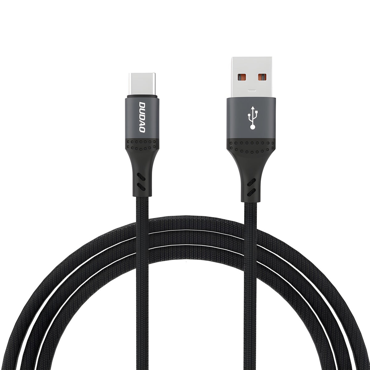 Kabel za punjenje Dudao L3ST USB - A / USB - C 5A 1,2m - Crna KP41408