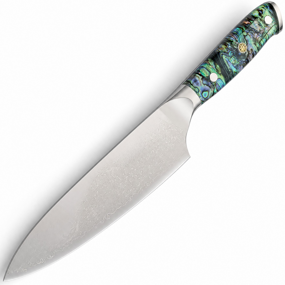 Damask kuhinjski nož ZI-42074 - Chef / Višebojni / Tip2 KP42074