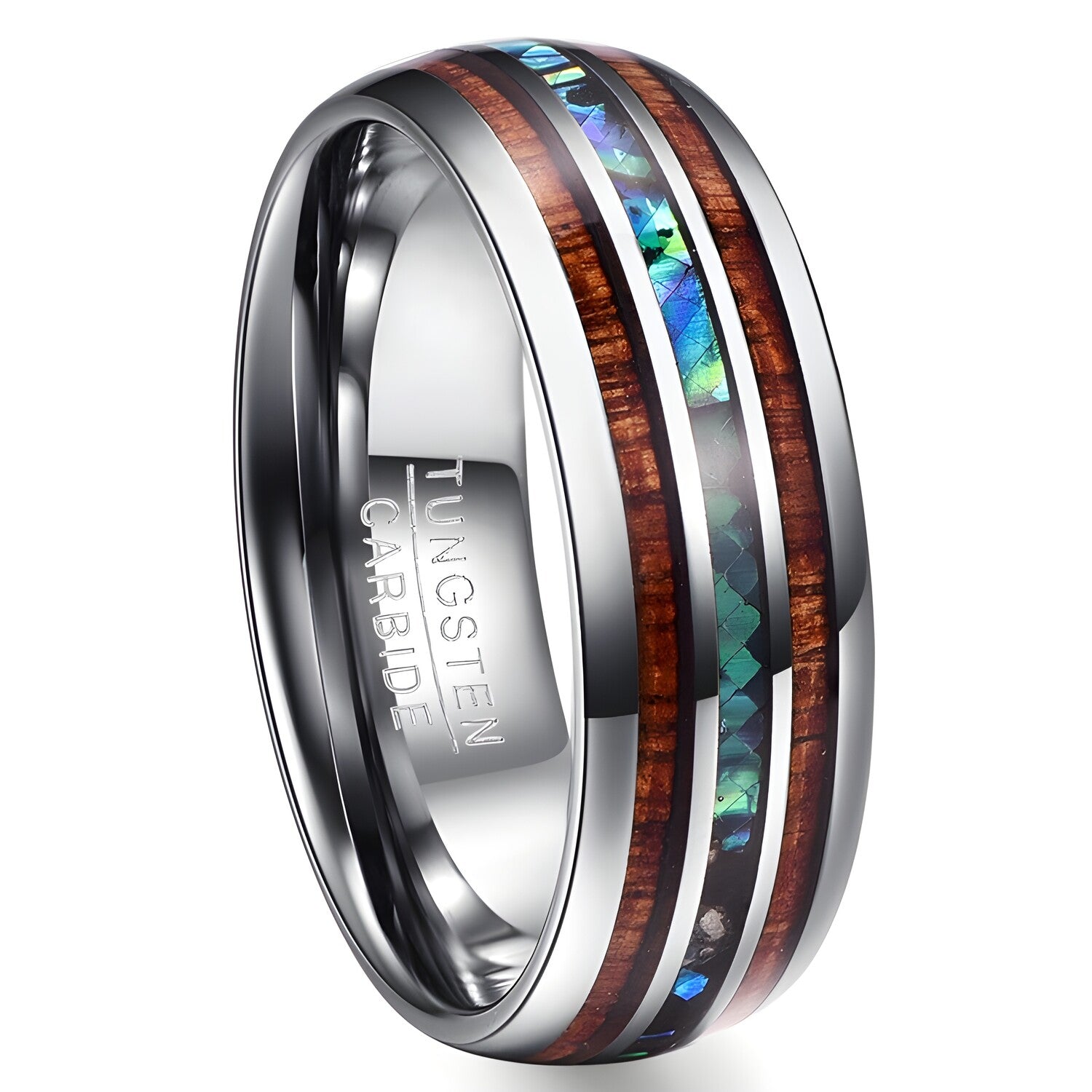 Volframov Prsten JA-4987 - Srebrna / 69mm KP4987