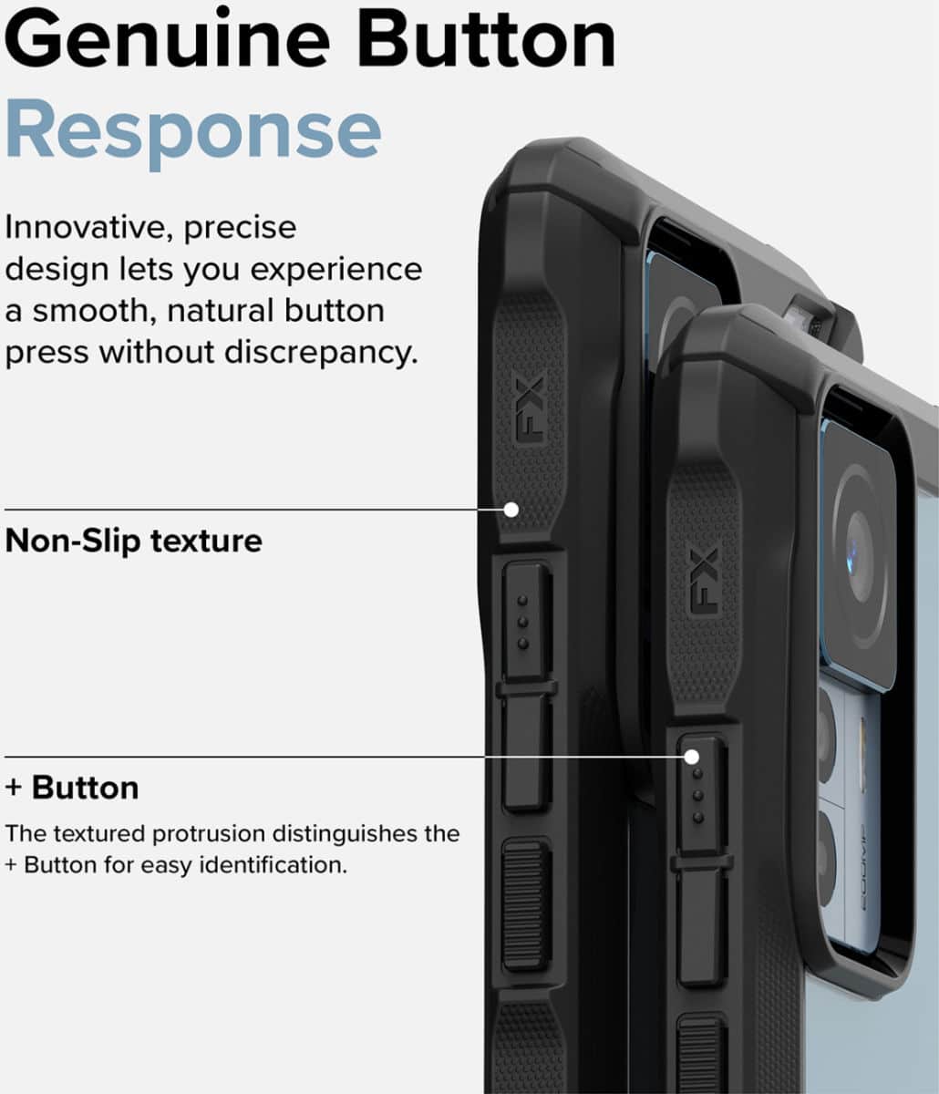 Ringke Fusion X pouzdro pro Xiaomi 12T/12T Pro Camo Black