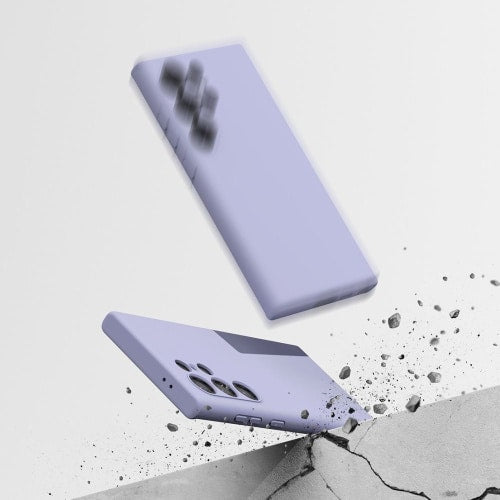 Ringke Silikonový magnetický kryt MagSafe pro Samsung Galaxy S24 – levandulový