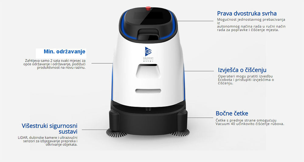 Robotický čistič GS40