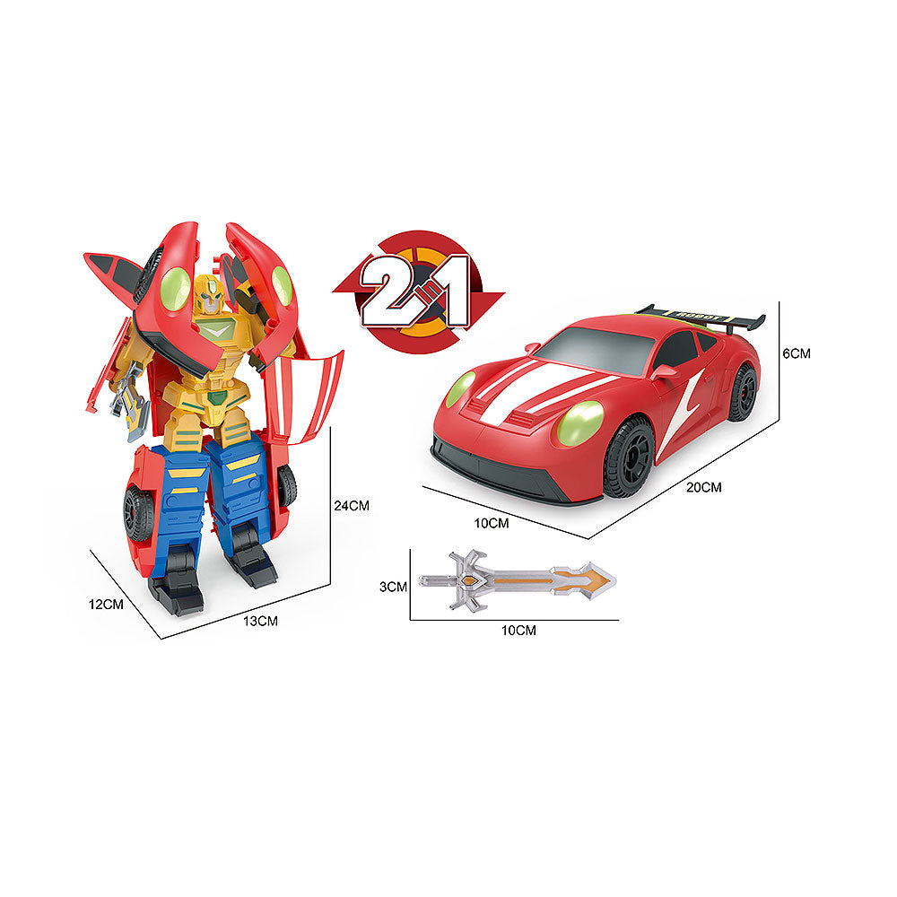 Auto Pocket Sport Car Žuta