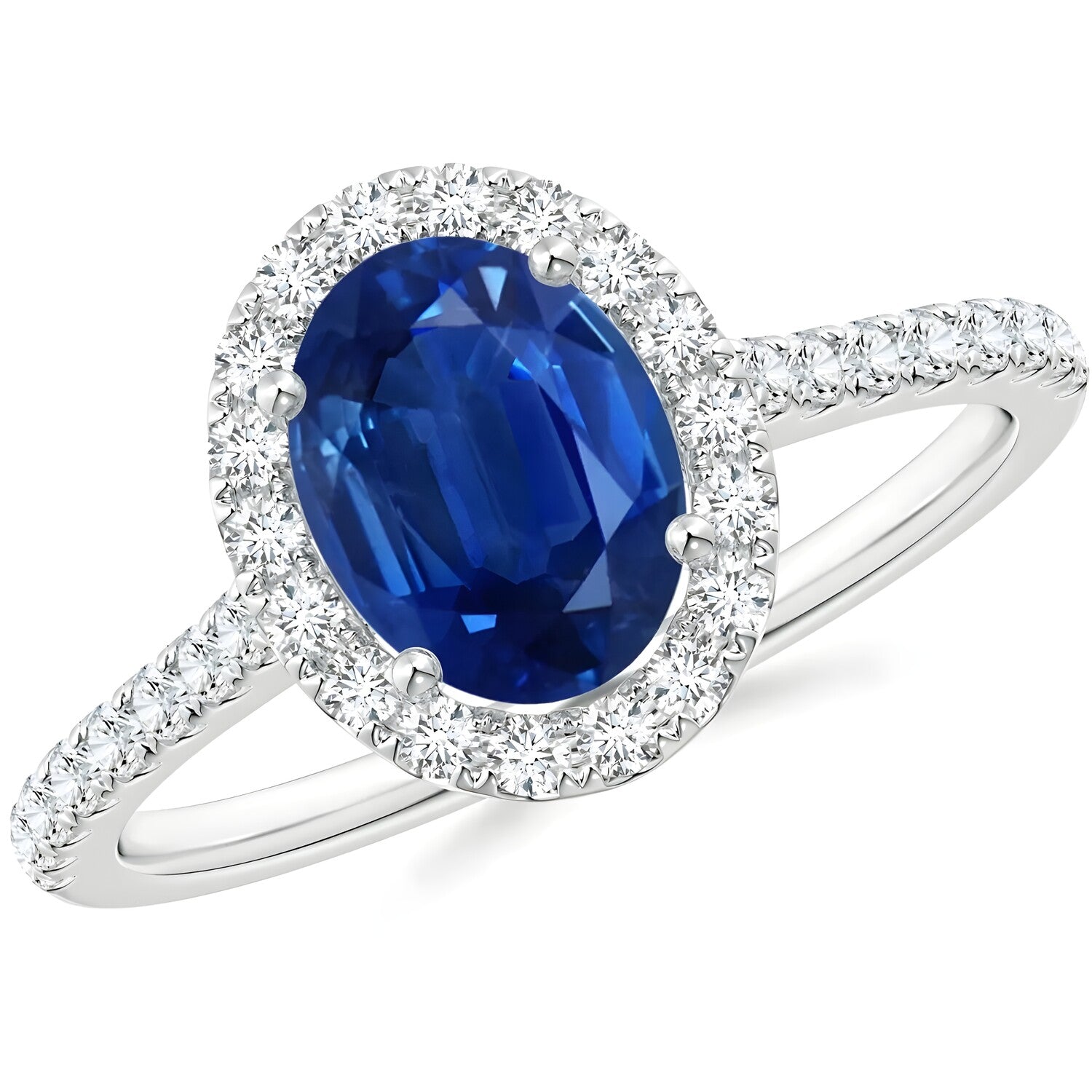 Prsten RO-35617 Blue - Srebrna / Plava / 62mm KP35617