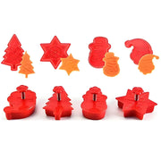 Set rezača za kolače Božić - Crvena KP30432