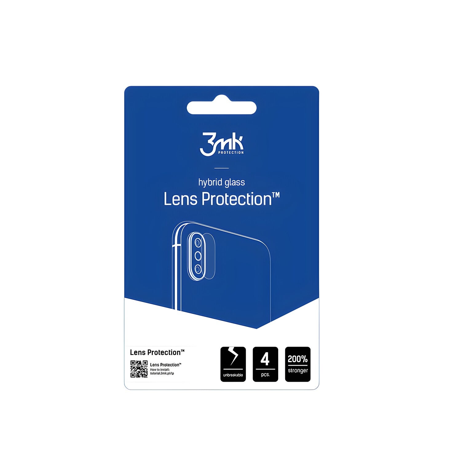 4x Staklo za kameru 3mk za Samsung Galaxy A23 5G - Prozirna KP22729