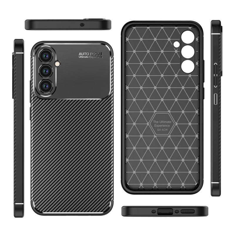 CARBON PREMIUM maska pro SAMSUNG A34 5G černá