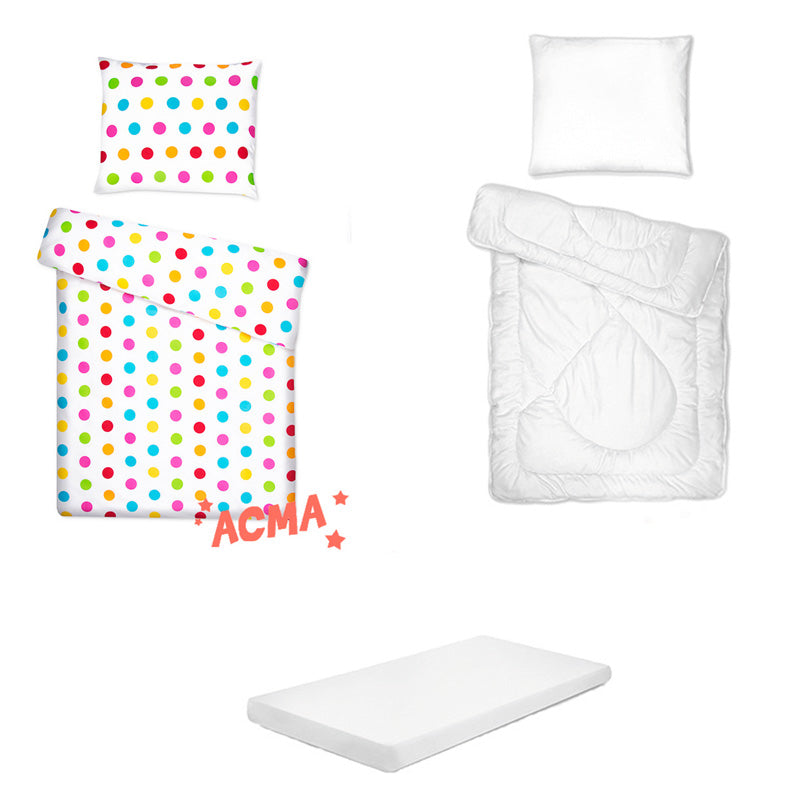 Posteljina set 5 elemenata za krevet 180x80 cm uzorak-31