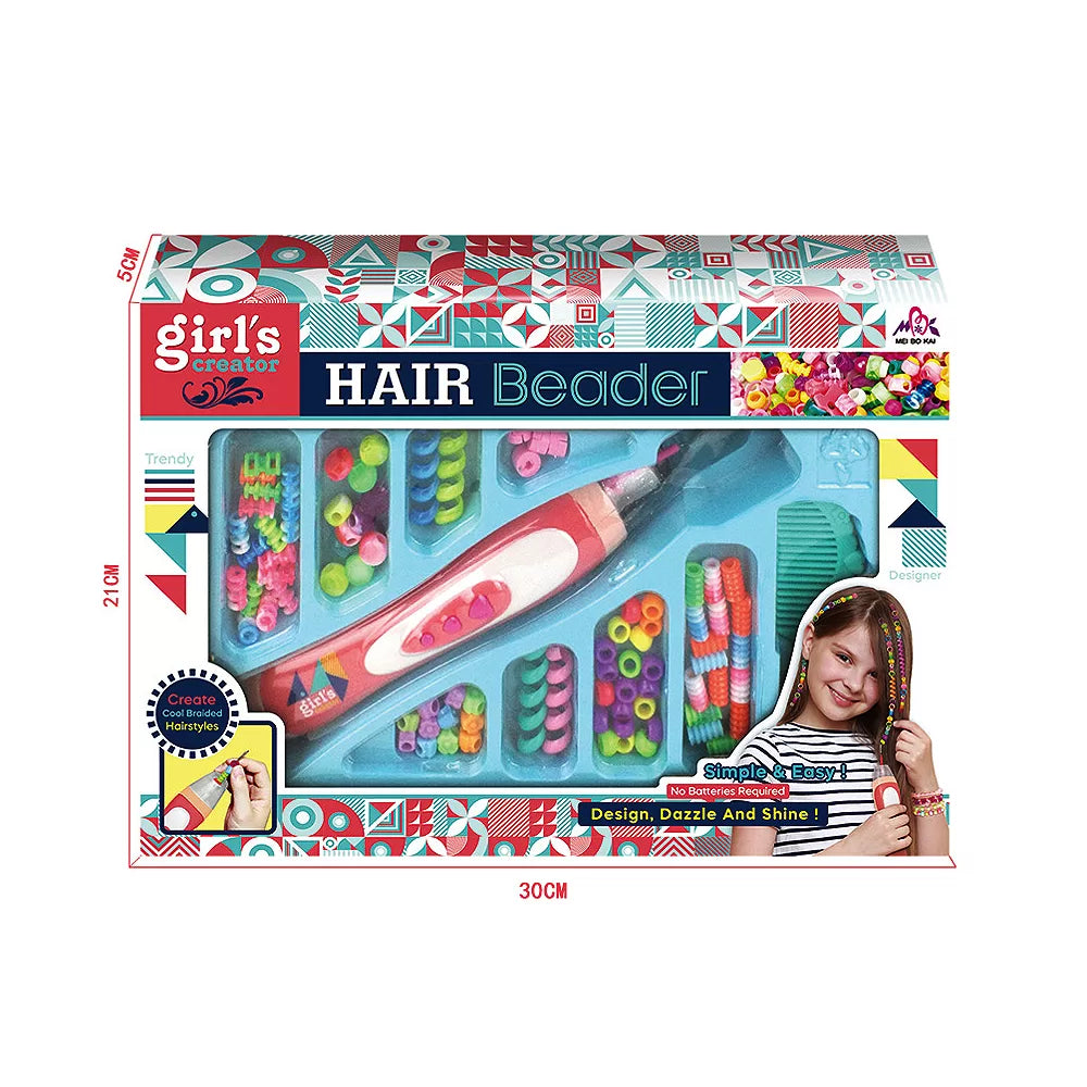 Frizerski set sa perlicama ‍♀️ – Za ukrašavanje kose