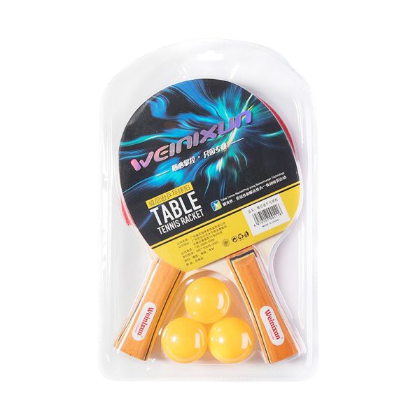 Rekreativni set za stolni tenis – 2 reketa i 3 loptice
