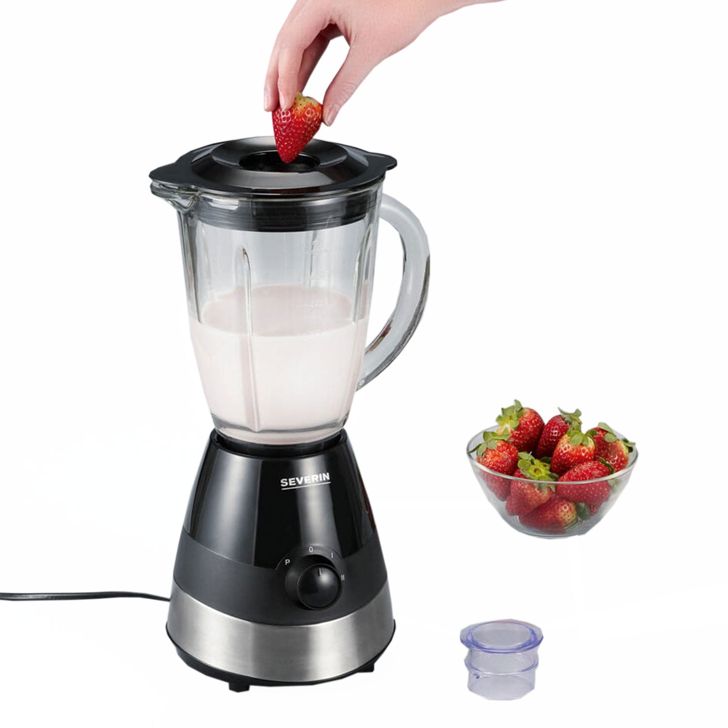 SEVERIN Blender + skleněná nádoba 1,5l, SM3718