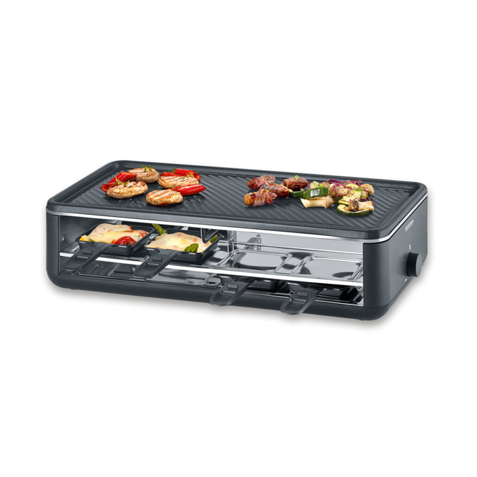 Severin Raclette gril s 8 pánvičkami, RG 2365