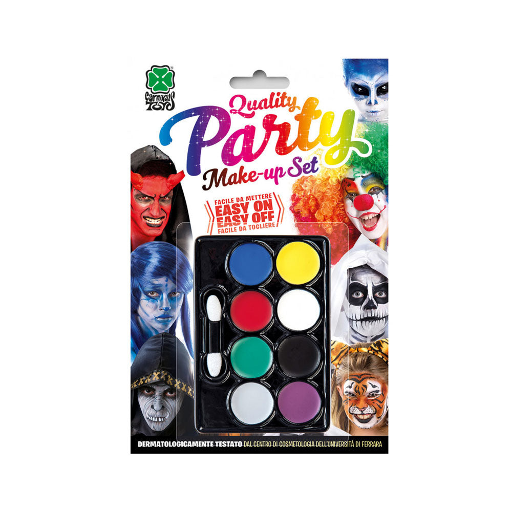 Šminka paleta boja za karneval