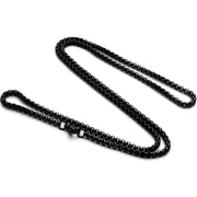 Ogrlica TA-34752 - Crna / 50cm / 2mm KP34752