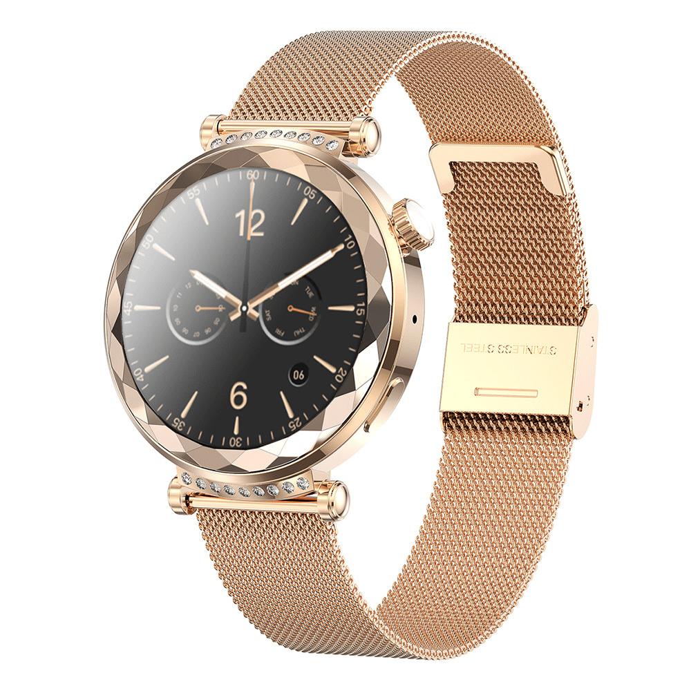 Blavec Smartwatch W-19 Liana HD AMOLED Voice Call (SWW19-RG) růžové zlato + 2 řemínky