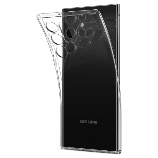 SPIGEN LIQUID CRYSTAL POUZDRO PRO SAMSUNG GALAXY S22 ULTRA - KŘIŠŤÁLOVĚ ČISTÉ