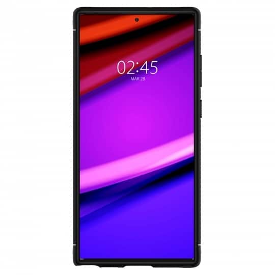 POUZDRO SPIGEN RUGGED ARMOR PRO SAMSUNG GALAXY S22 ULTRA – MATNÁ ČERNÁ