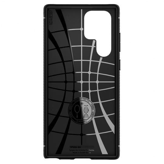 POUZDRO SPIGEN RUGGED ARMOR PRO SAMSUNG GALAXY S22 ULTRA – MATNÁ ČERNÁ