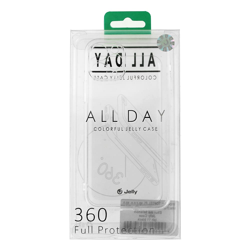 JELLY CASE KRYT NA IPHONE 11 PRŮHLEDNÝ