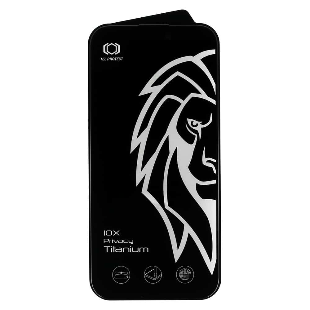 TVRZENÉ SKLO PRIVACY TITANIUM PRO IPHONE 12/12 PRO