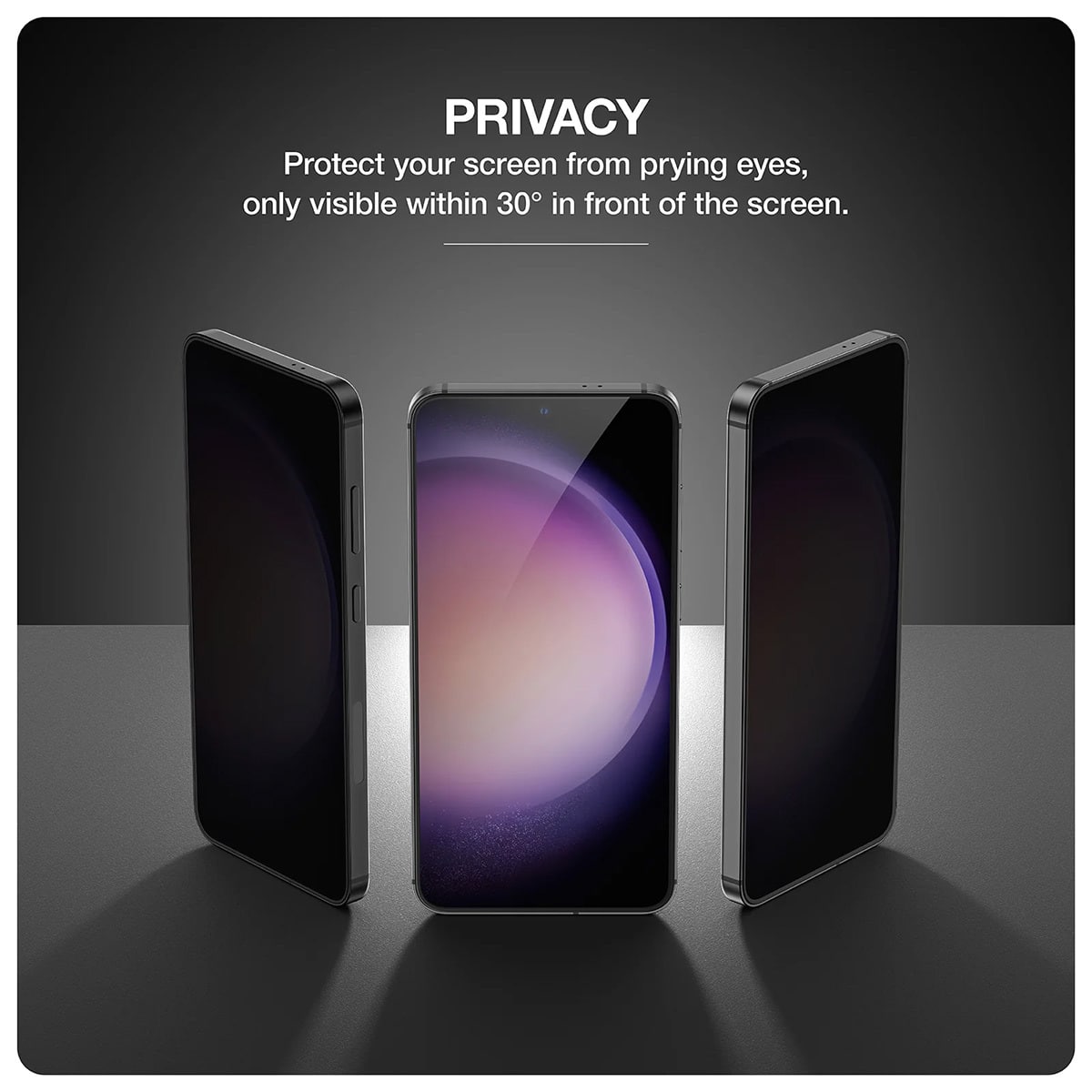 ÚŽASNÁ VĚC RADIX TEMPEROVANÉ SKLO PRIVACY GLASS PRO SAMSUNG GALAXY S24/S25