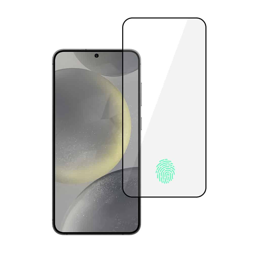 FULL GLUE 6D TVRZENÉ SKLO PRO SAMSUNG GALAXY S24 PLUS BLACK (S FUNKCÍ ODEMYKÁNÍ OTISKEM PRSTU)