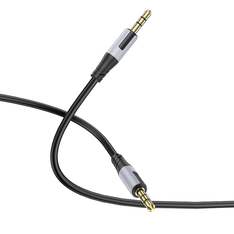 Borofone kabel BL19 Creator – 3,5 mm jack na 3,5 mm jack – 1 metr černý