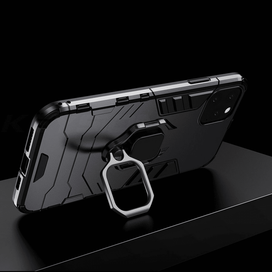 Ring Armor Case pro Xiaomi Redmi Note 11S 5G / Poco M4 Pro 5G černá